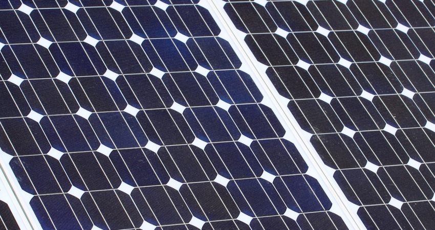 Ein Solarzellen-Panel