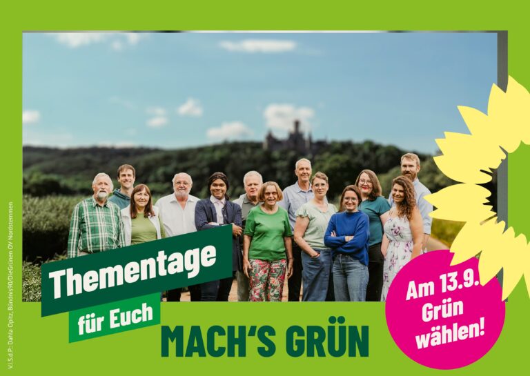 Grüne Thementage